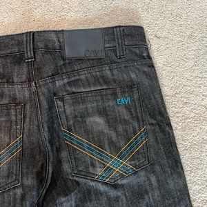 Mens used black Cavi jeans size 34